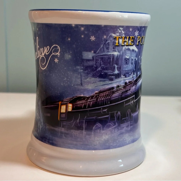 The Polar Express Set of Two Ceramic ‘Believe’ 3D Mugs. 14 oz. - Picture 7 of 11